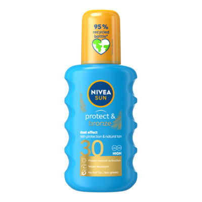 NIVEA SUN Protect & Bronze Sun Cream Spray SPF30  200ml