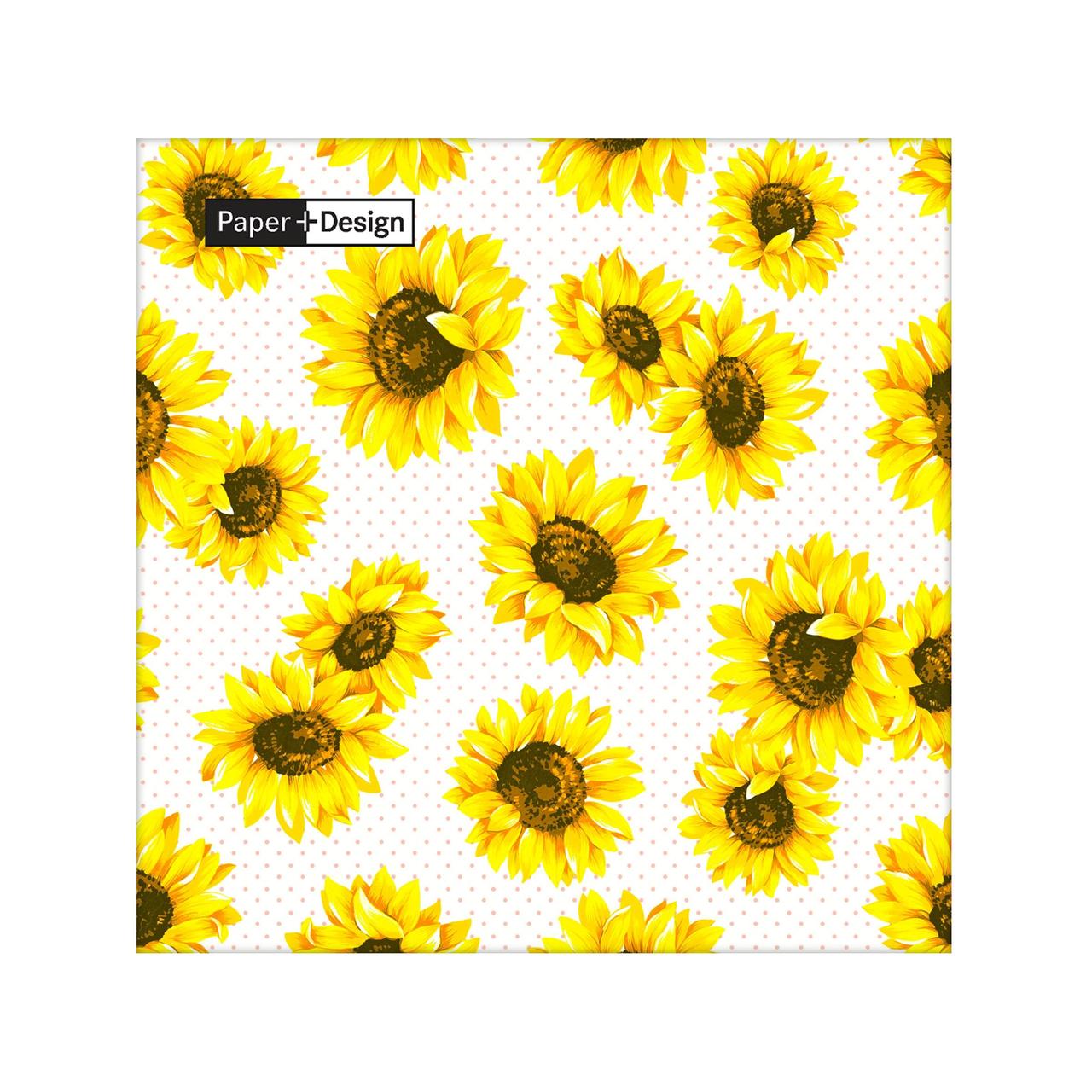 Sunflower Garden 33cm 3ply Napkins