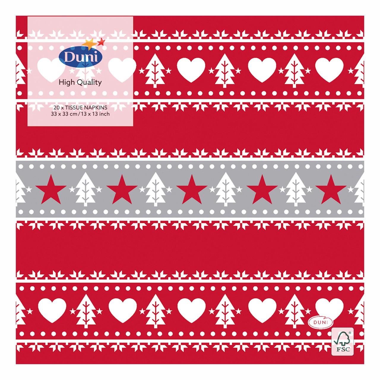 Christmas Fairisle Napkins