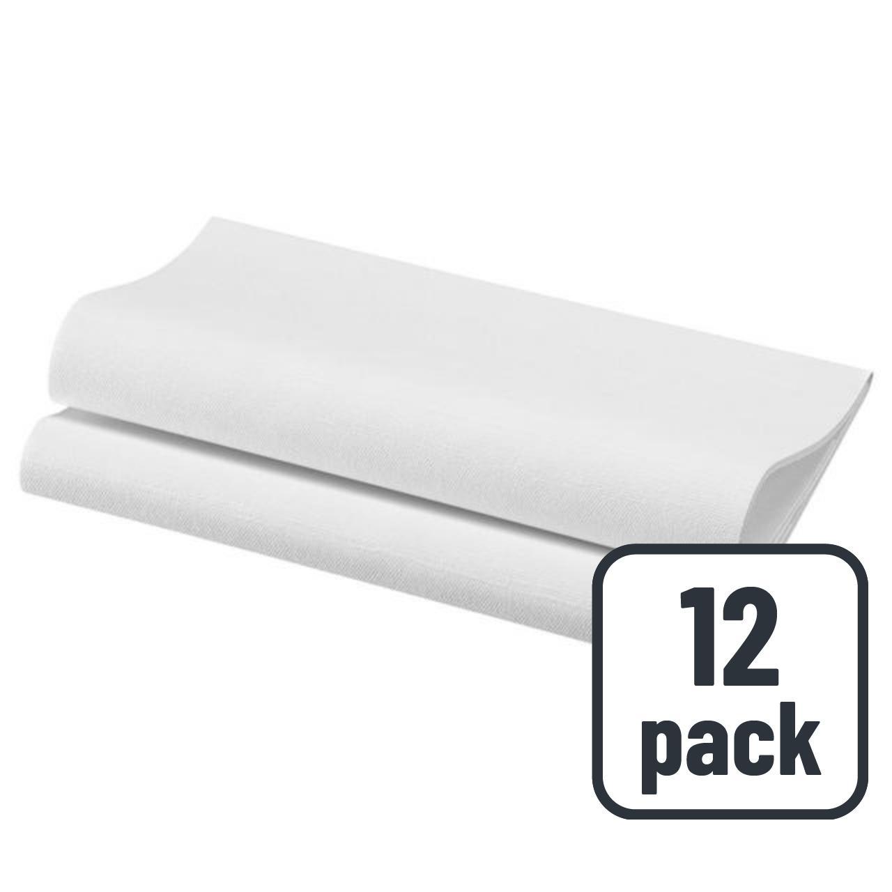 Large White Compostable Paper Napkins