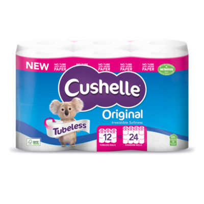 Cushelle Original Tubeless Toilet Roll