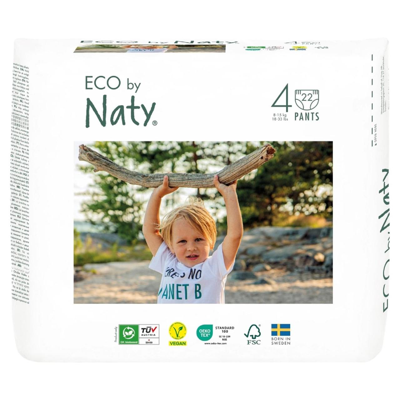 Eco by Naty Nappy Pants, Size 4 (8-15kg)