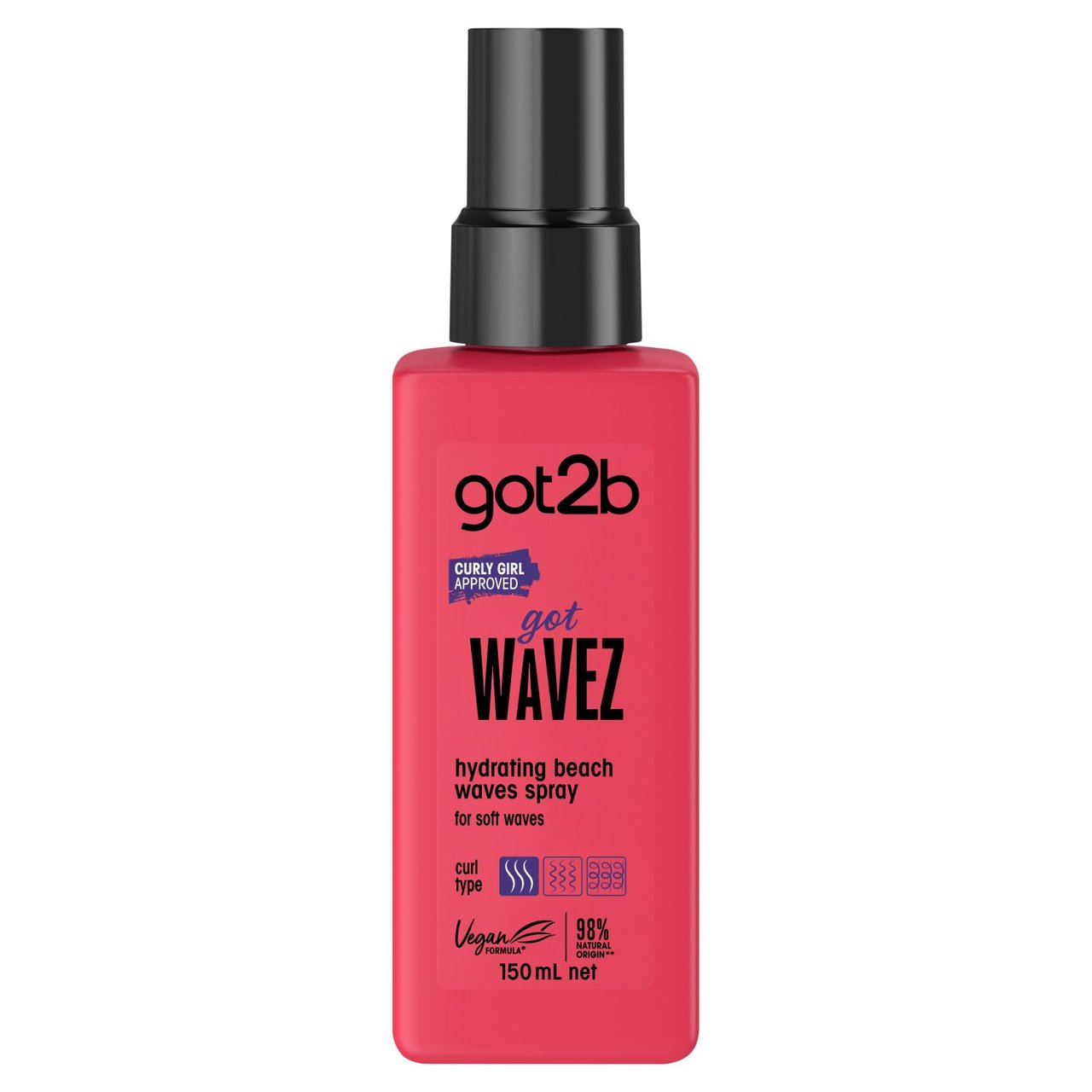 got2b Got Curlz Hydrating Beach Waves Spray 150ml