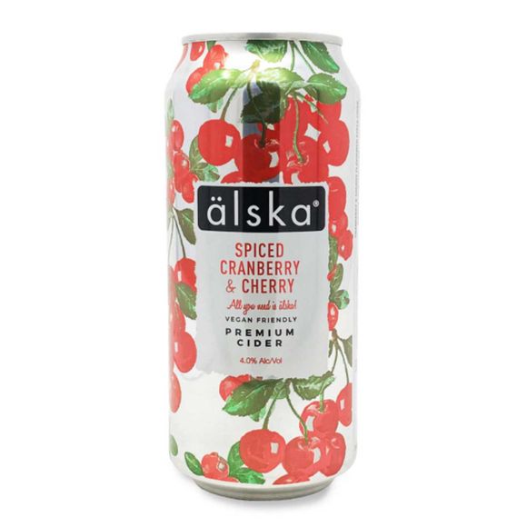 Alska Spiced Cranberry Fruit Cider 440ml