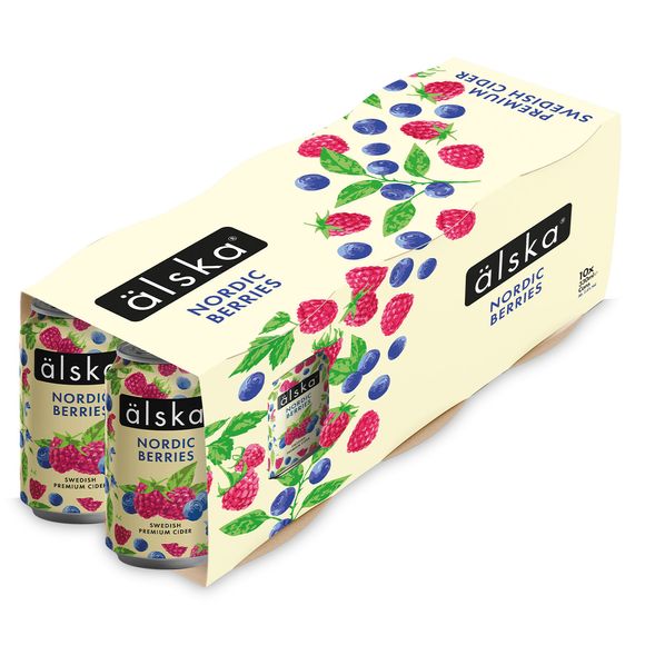 Älska Nordic Berries Cider 10 X 330ml