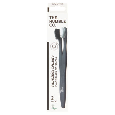 The Humble Co. Humble Brush Plant Based Sensitive Toothbrush 2 Pack