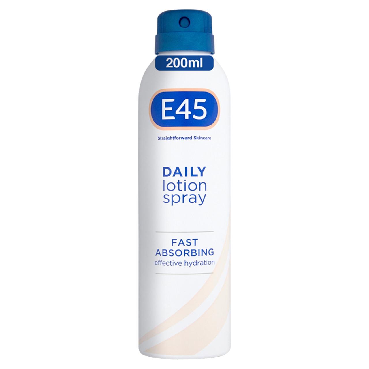 E45 Daily Lotion, body lotion for very dry skin Spray Can 