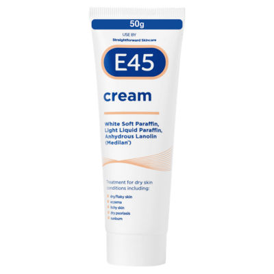 E45 Moisturiser Lotion, Body, Face And Hand Lotion For Very Dry Skin 50g