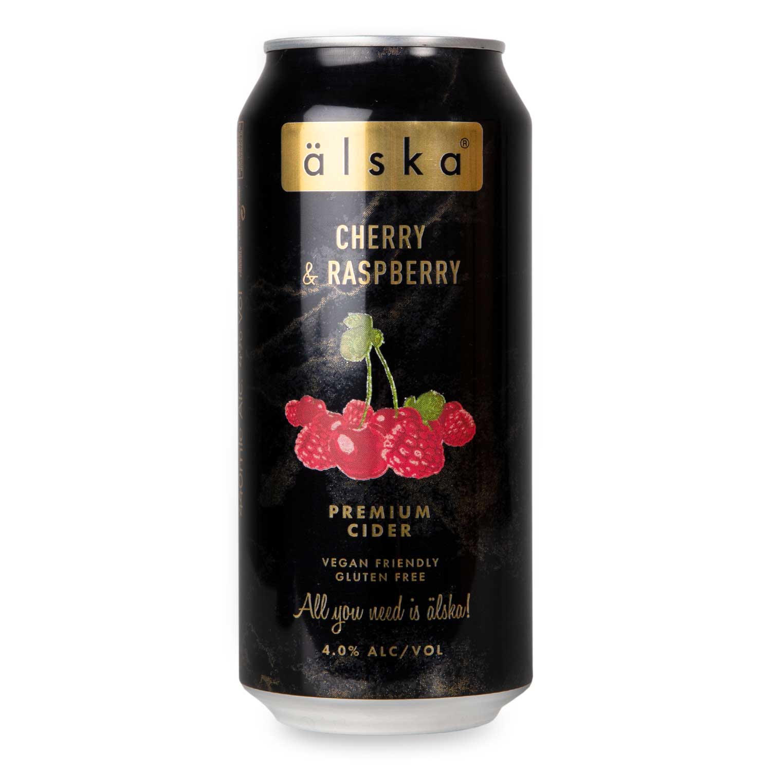 Älska Cherry & Raspberry Premium Cider 440ml