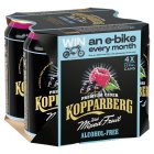 Kopparberg Alcohol Free With Mixed Fruit Cider Cans  4 x 330ml