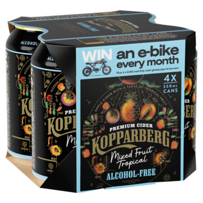 Kopparberg Alcohol-Free Premium Cider Tropical