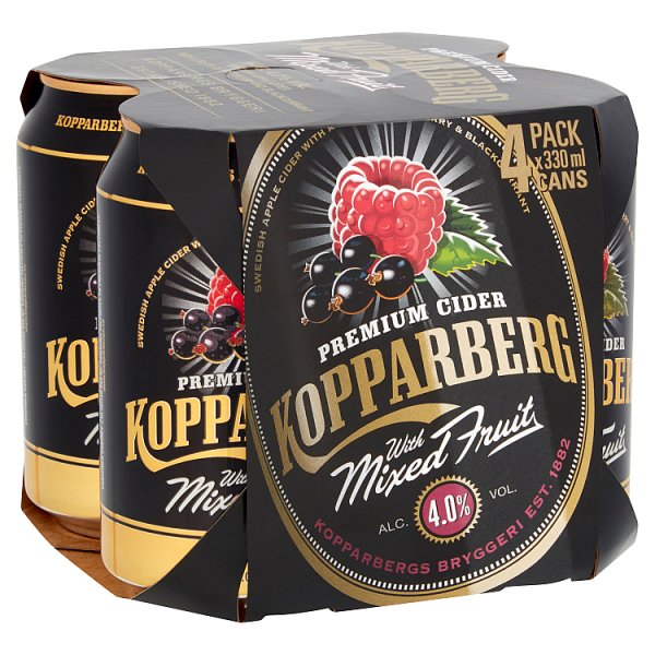 Kopparberg Mixed Fruit Cans