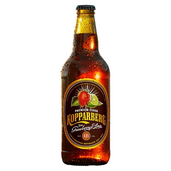 Kopparberg Premium Cider with Strawberry & Lime