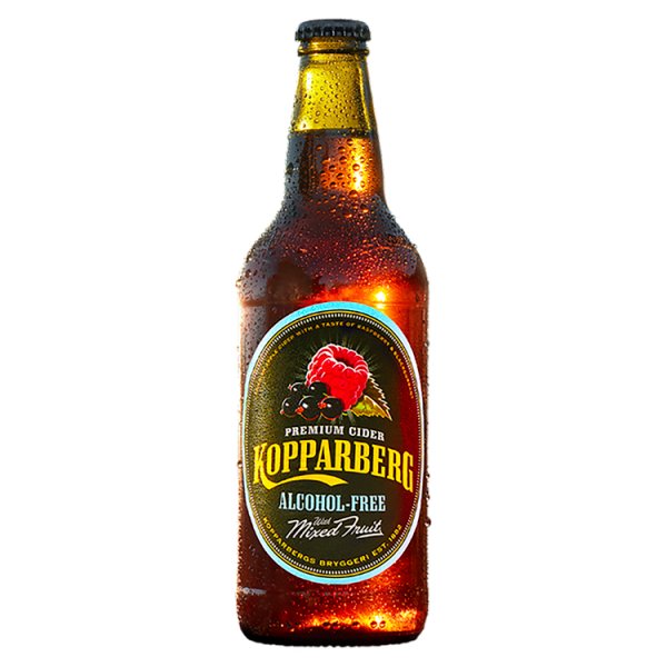 Kopparberg Alcohol Free Mixed Fruit Cider Bottle 500ml