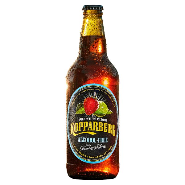 Kopparberg Alcohol Free Strawberry & Lime Cider