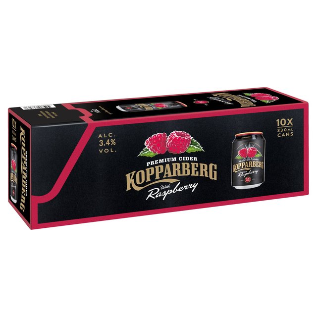 Kopparberg Raspberry 10 x 330ml