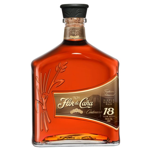 Ron Flor De Cana Centenario Single Estate Rum 18 Slow Aged  70cl