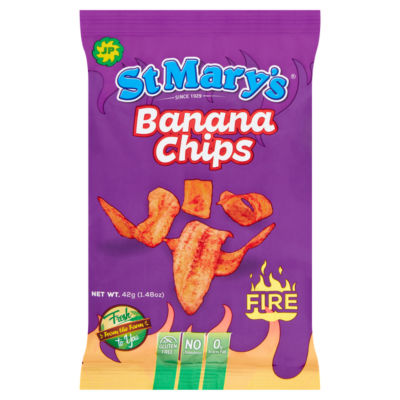 St Mary's Banana Chips Fire