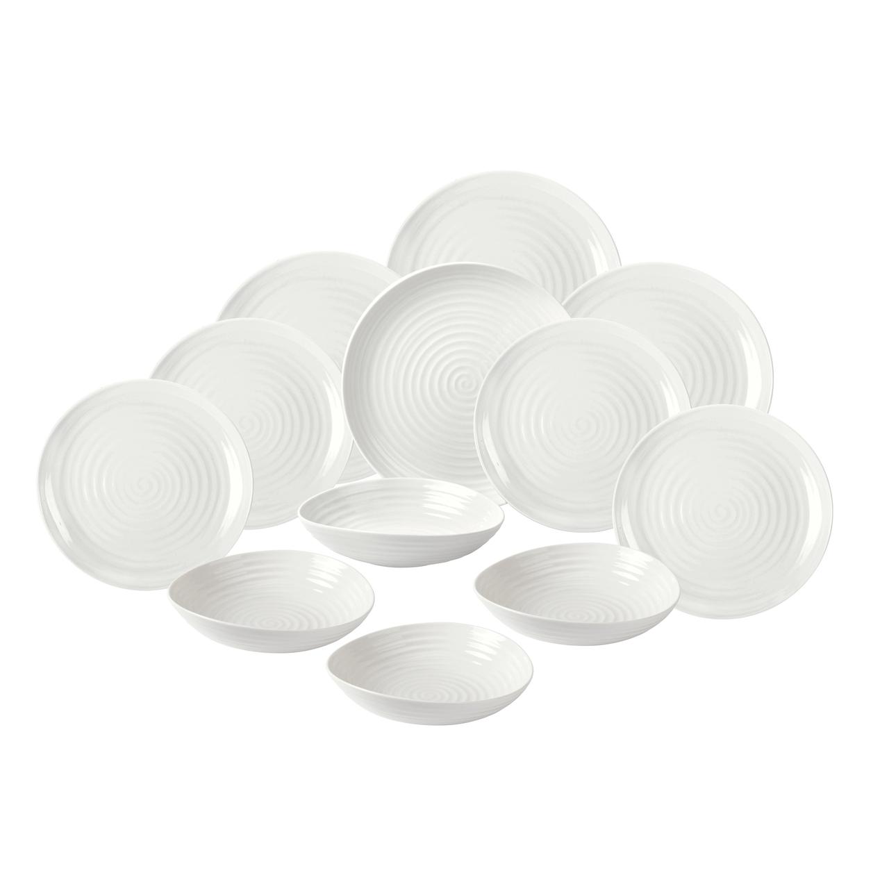 Sophie Conran White Porcelain Coupe Dinner Set