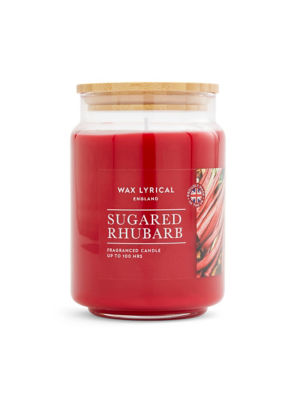 Wax Lyrical Large Jar Sugared Rhubarb