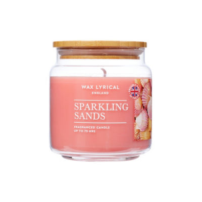 Wax Lyrical Medium Jar Sparkling Sands Candle