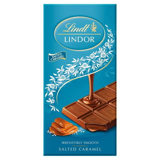 Lindor Salted Caramel Milk Chocolate  100g