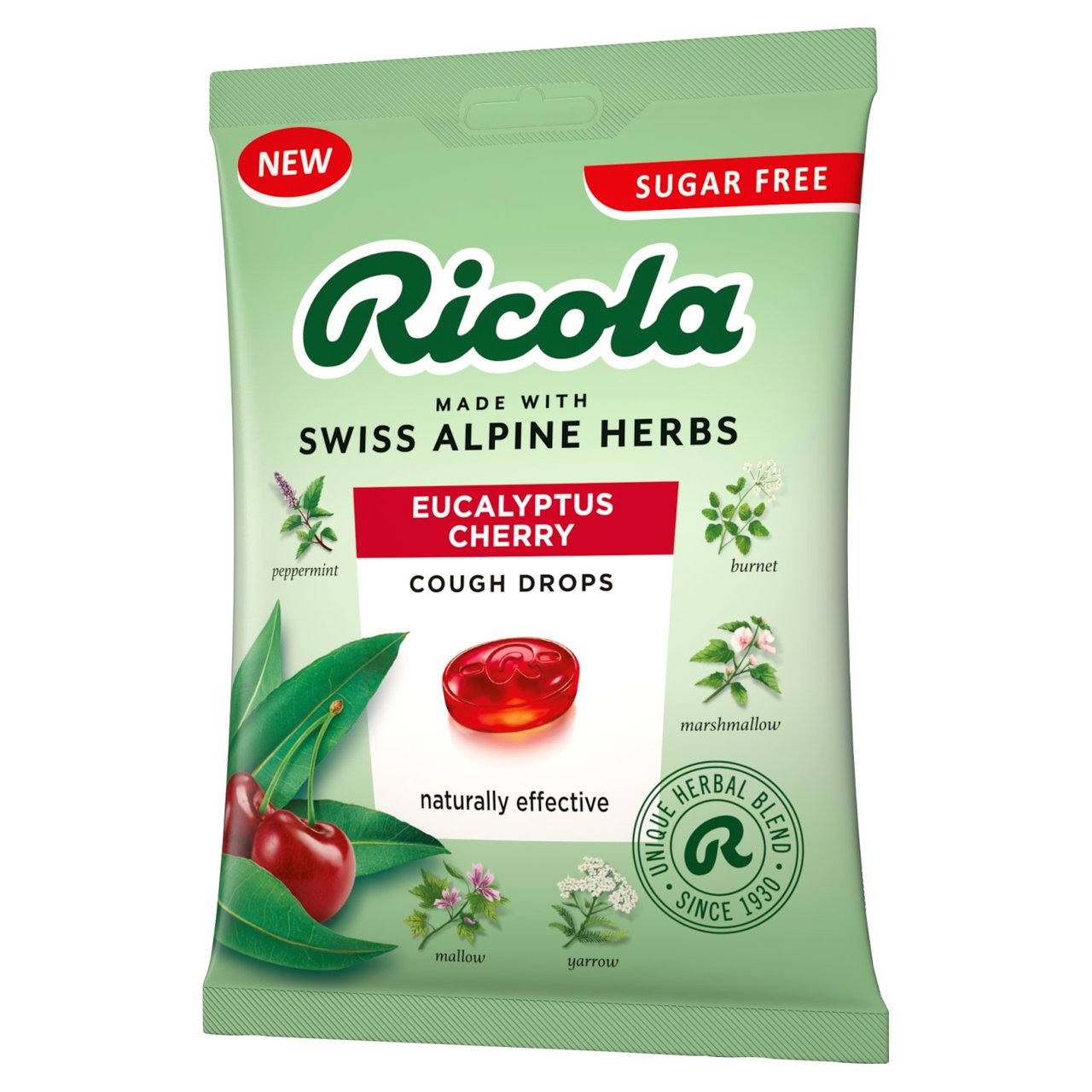 Ricola Eucalyptus Cherry Lozenge