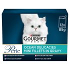 Gourmet Perle Ocean Delicacies In Gravy Wet Cat Food  12 x 85g