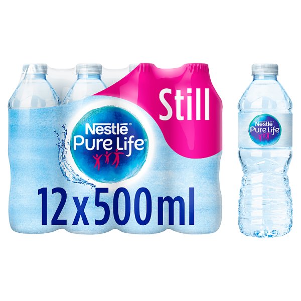 Nestle Pure Life Still Spring Water 12 x 500ml