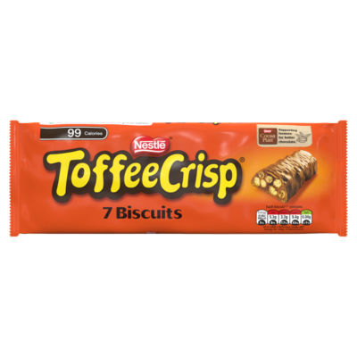 Toffee Crisp Milk Chocolate Biscuit Bar Multipack