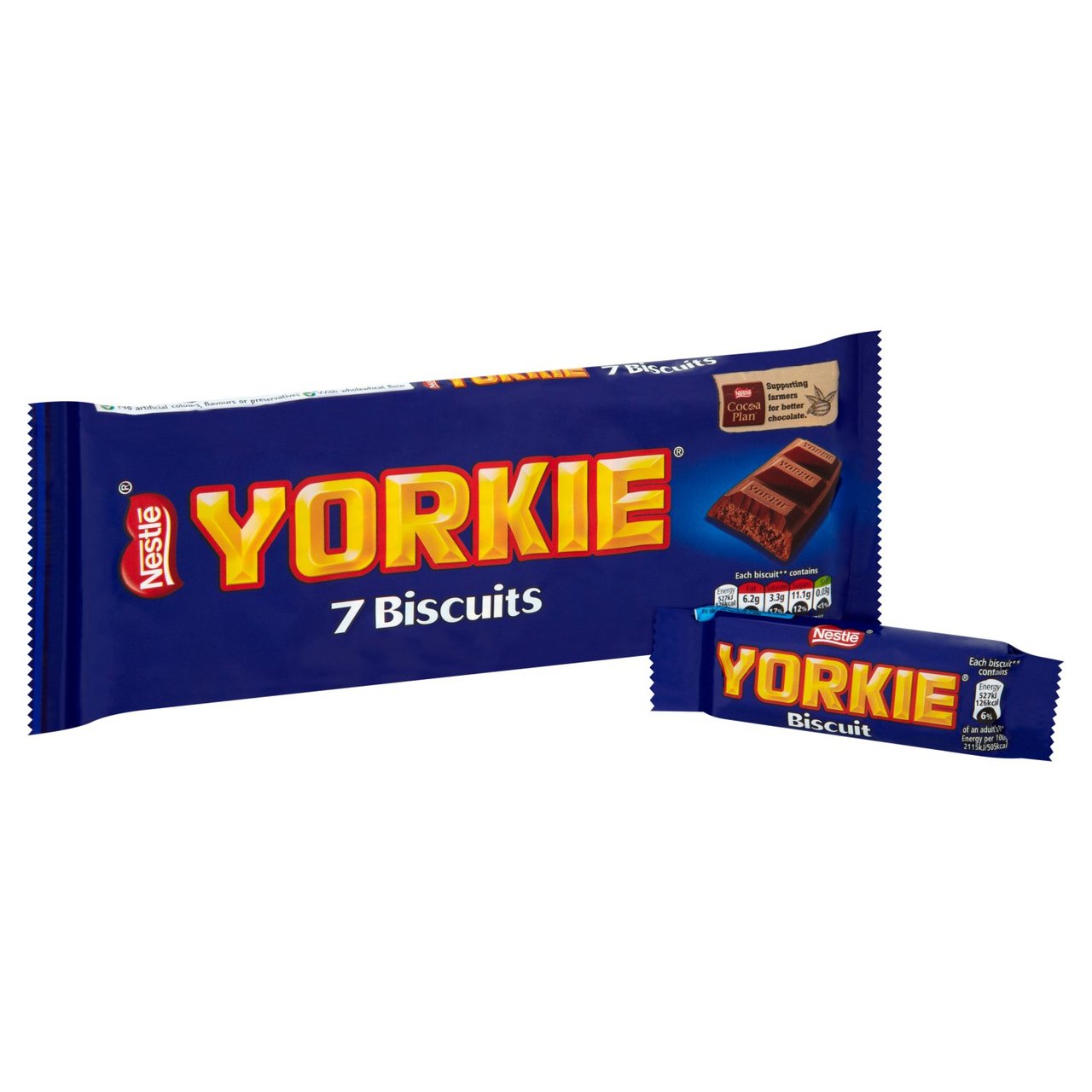 Yorkie Milk Chocolate Biscuit Bar 7 Pack