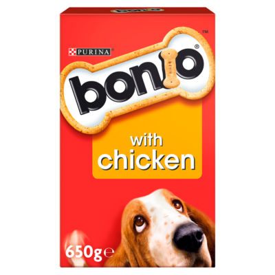 Bonio Chicken Dog Biscuits 650g