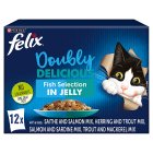 Felix Doubly Delicious Fish Selection in Jelly Wet Cat Food