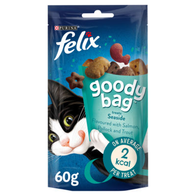 Felix Goody Bag Seaside Salmon Pollock & Trout Cat Treats