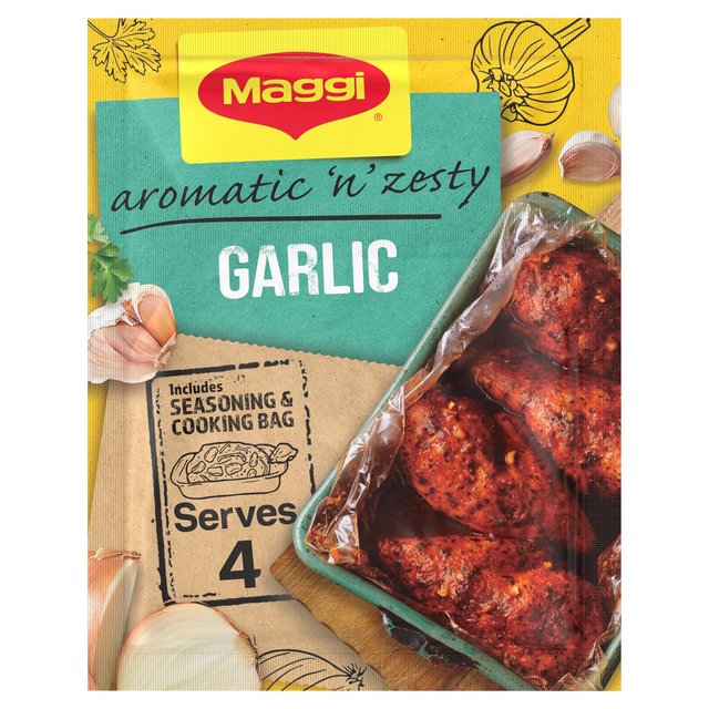 Maggi Juicy Garlic Chicken Herb and Spice Seasoning Mix 30g