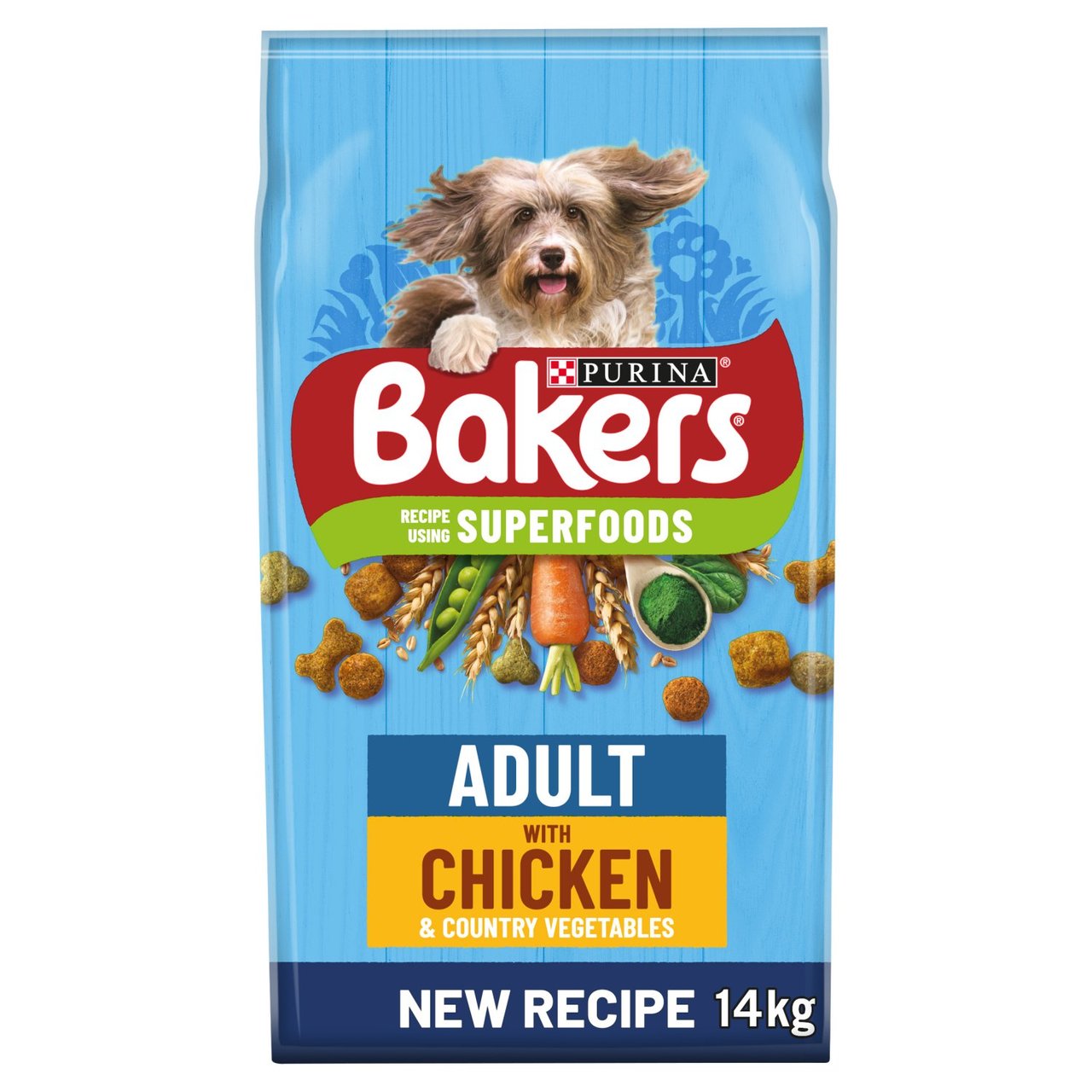 Bakers Chicken with Vegetables Dry Dog Food