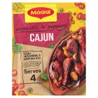 Maggi So Juicy Aromatic and Peppery Cajun Chicken Herbs and Spices Recipe Mix