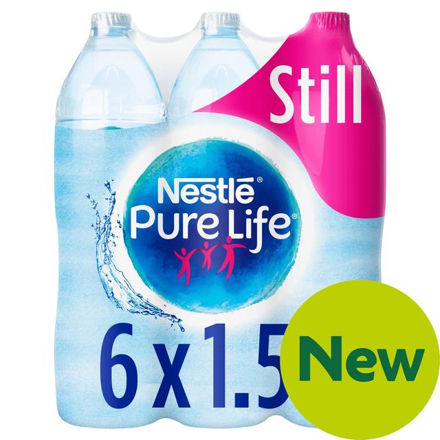 Nestle Pure Life Still Spring Water 6 x 1.5L