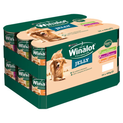 Winalot Hearty Duos Mixed in Jelly Wet Dog Food Can