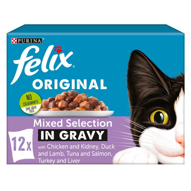 Felix Cat Food Mixed Selection In Gravy