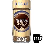 Nescafe Gold Blend Decaf Freeze Dried Instant Coffee