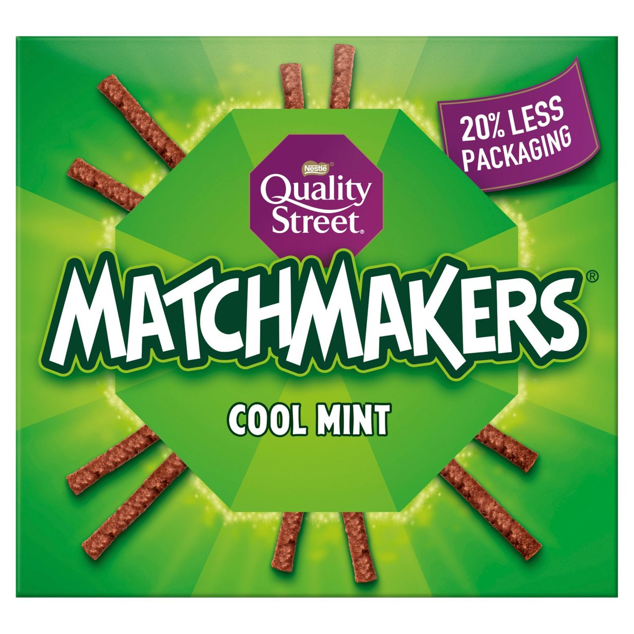 Quality Street Matchmakers Cool Mint Chocolate Box