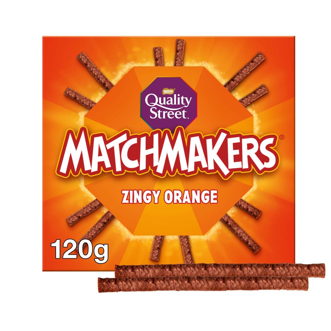 Quality Street Matchmakers Zingy Orange Chocolate Box  120g