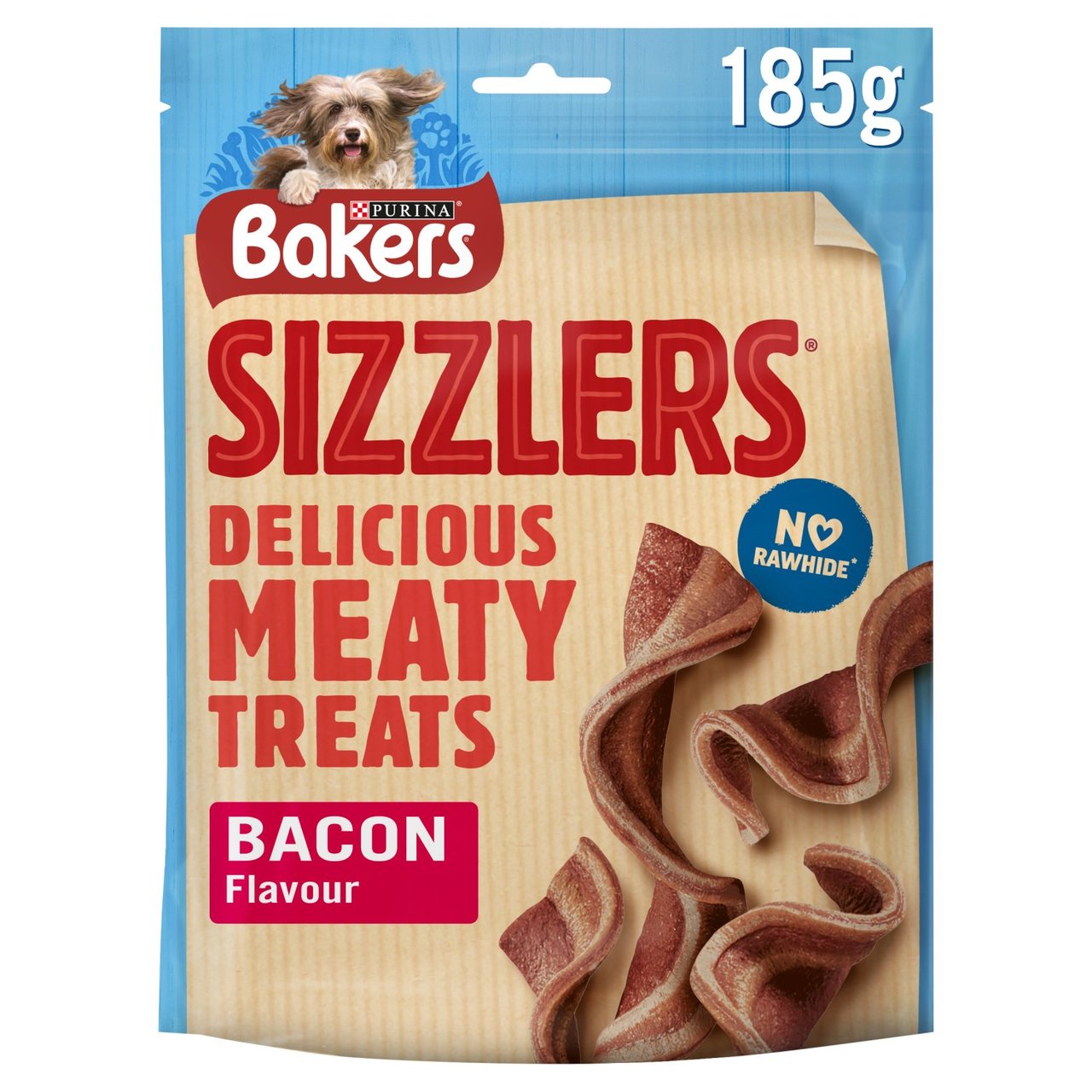 Bakers Sizzlers Bacon Dog Treats