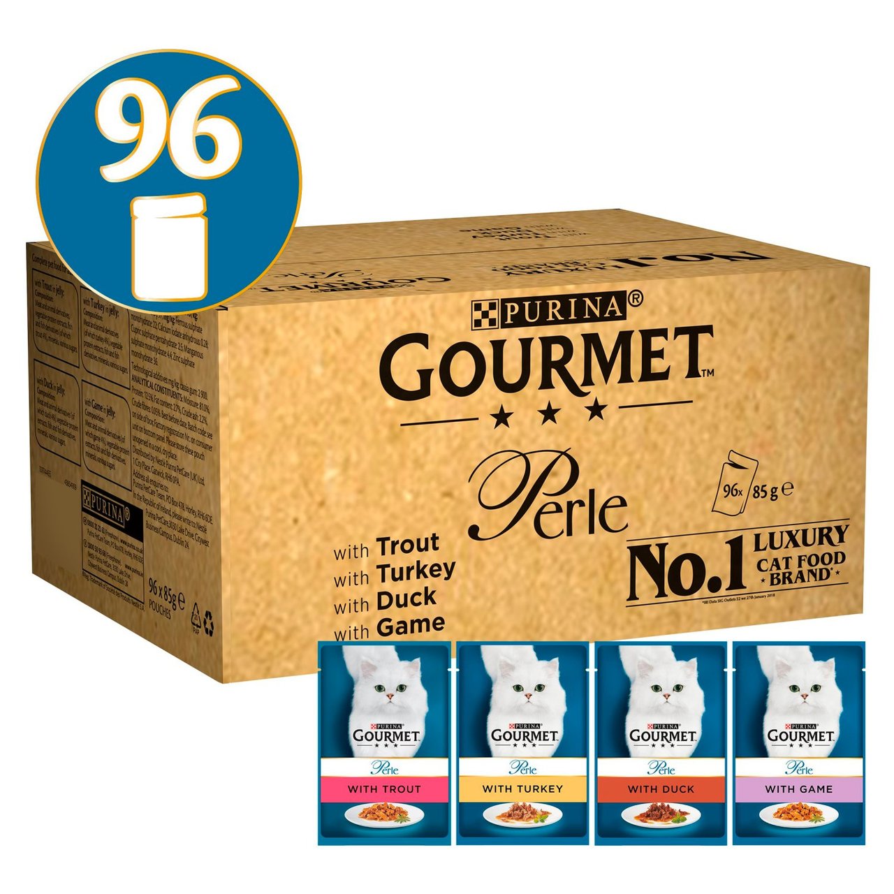 Gourmet Perle Cat Food Country Medley