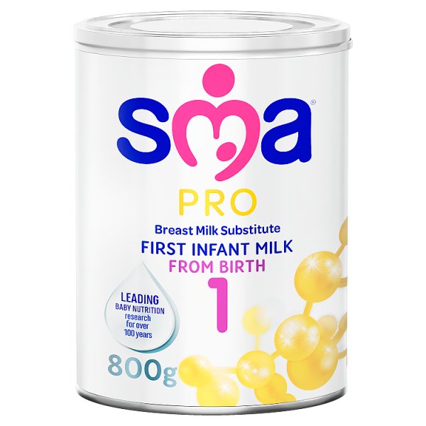 SMA PRO First Infant Milk From Birth