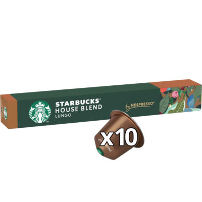 Starbucks by Nespresso House Blend Coffee Pods 10 per pack