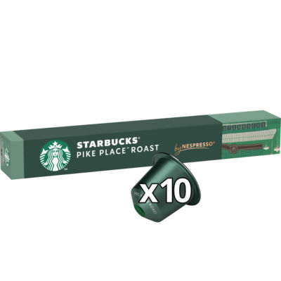 STARBUCKS by NESPRESSO Pike Place Lungo Coffee Pods