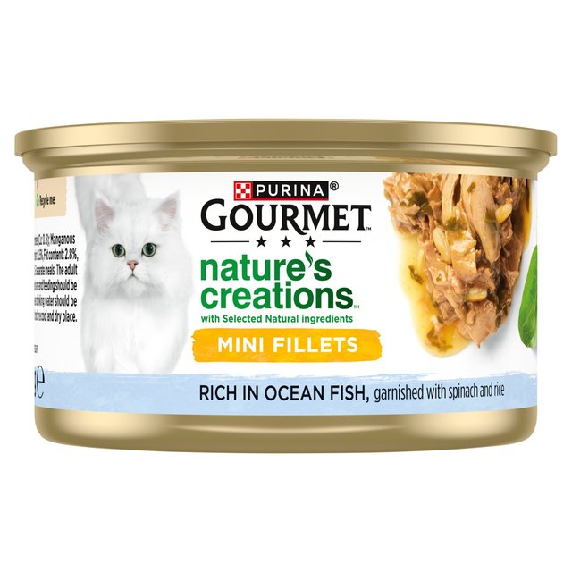 Gourmet Natures Creations Ocean Fish Cat Food Tin