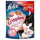 Felix Crispies Salmon & Trout Cat Treats 180g